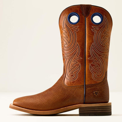 Kowbojki męskie Ariat Highland Toughstock Wide Square Toe-Cottage Brown