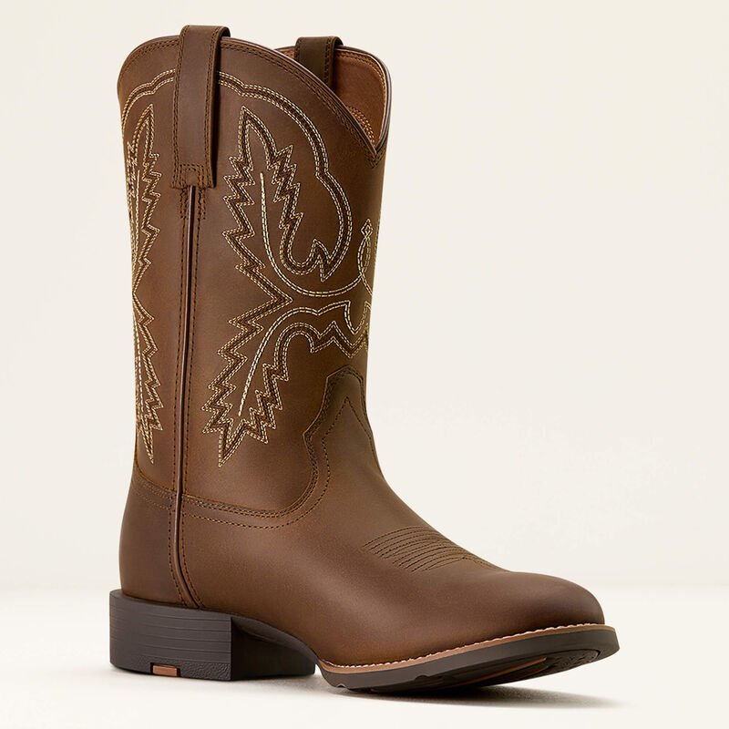 Kowbojki męskie Ariat Sport Stratten W Toe - DISTRESSED BROWN