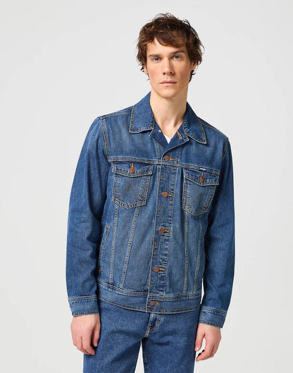 WRANGLER Classic Denim Jacket Stonewash