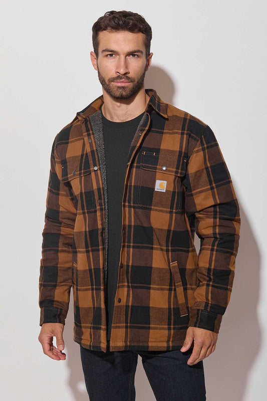 Flanel Sherpa Overshirt Heavyweight Carhartt