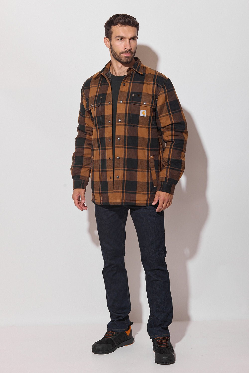 Flanel Sherpa Overshirt Heavyweight Carhartt