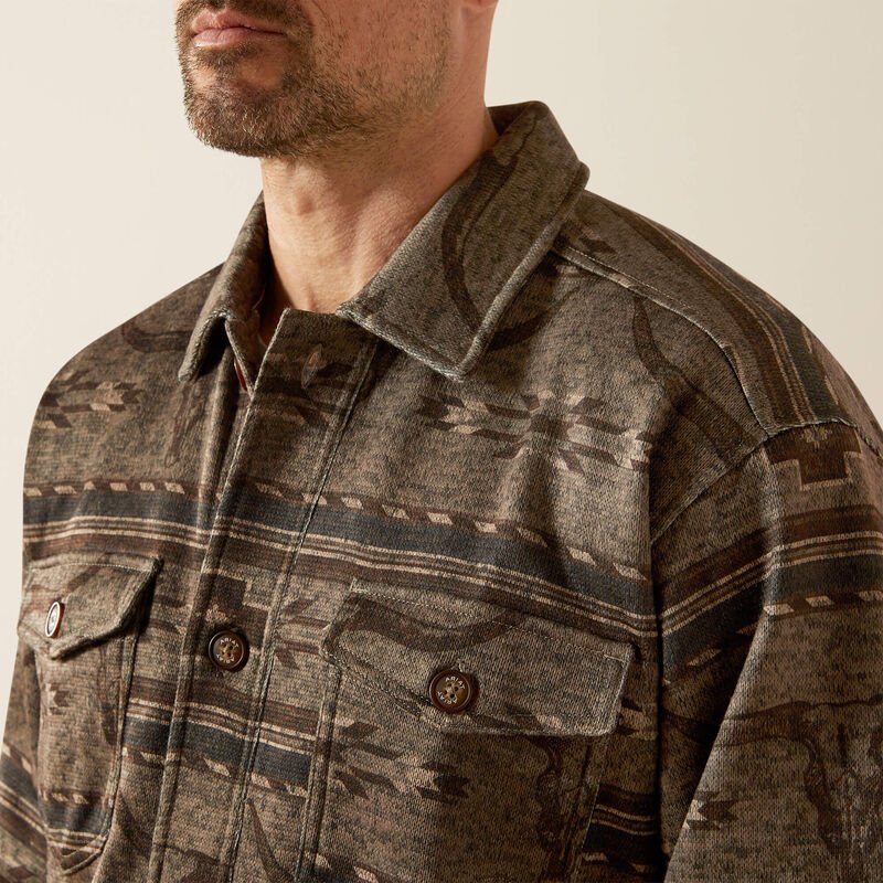 Kurtka Ariat Caldwell Printed Shirt Jacket