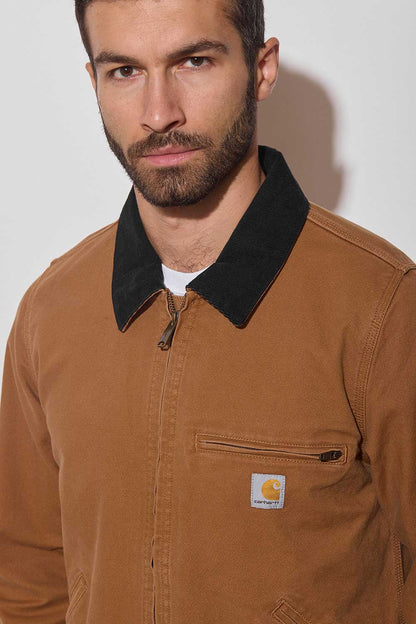 Detroitská bunda s podšívkou Carhartt Duck Detroit
