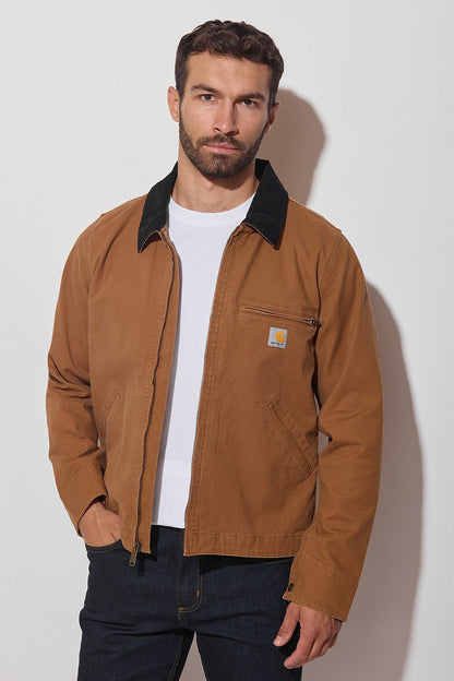 Detroitská bunda s podšívkou Carhartt Duck Detroit