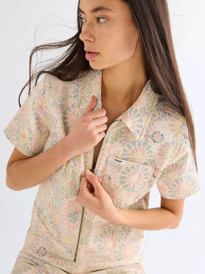 Kurtka damska Wrangler Firework Floral