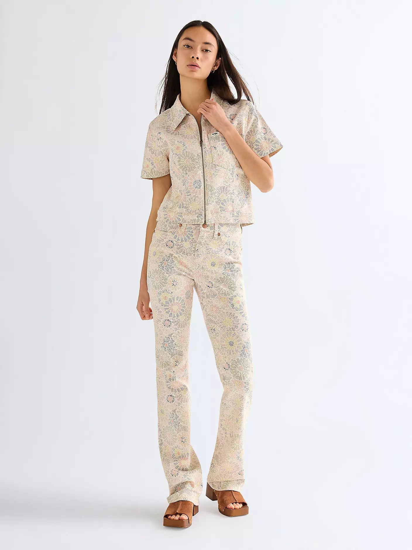 Kurtka damska Wrangler Firework Floral