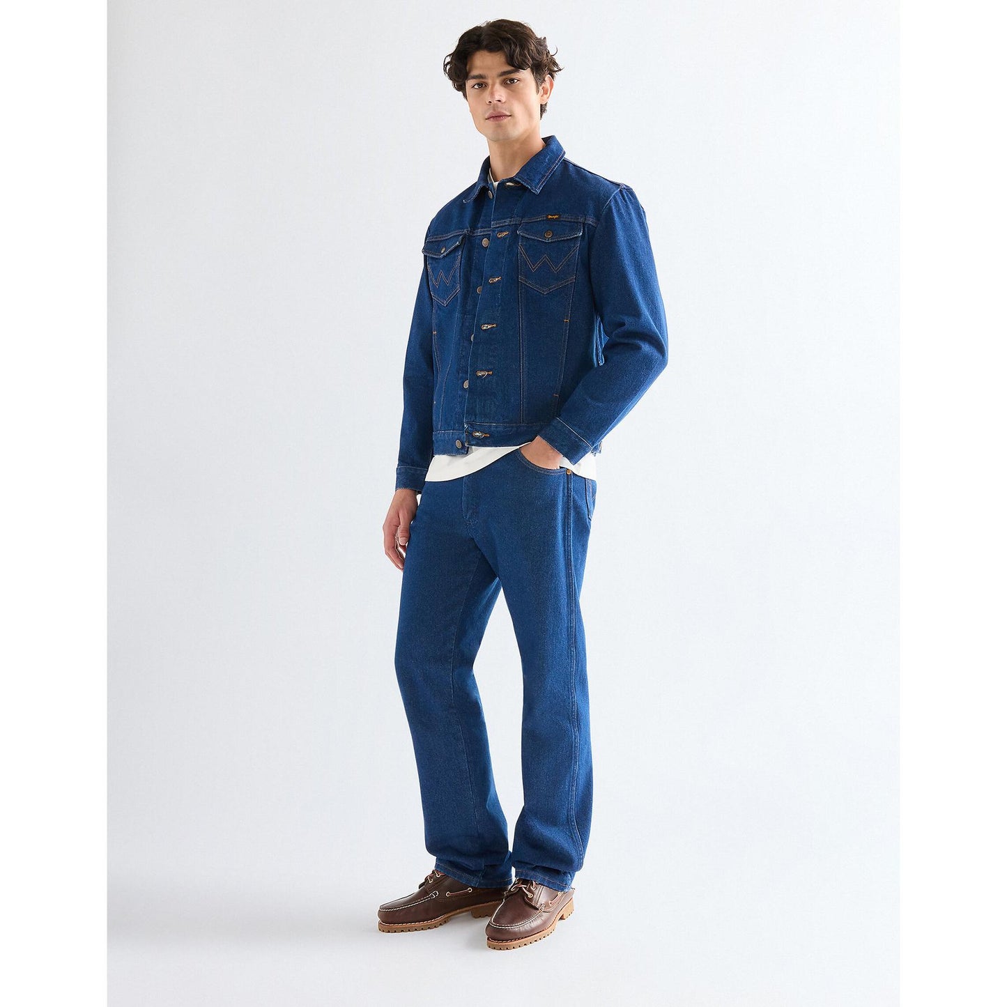 Kurtka Wrangler Prewashed Indigo