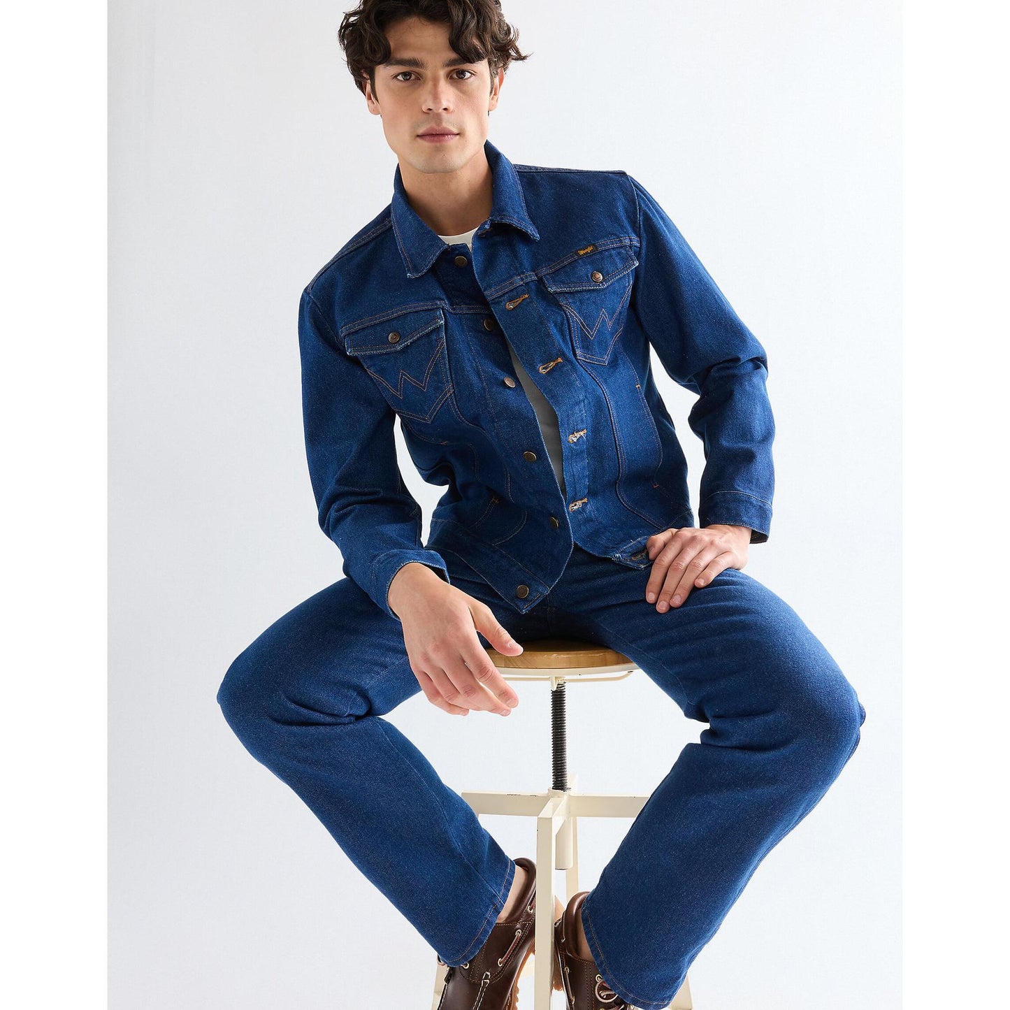 Kurtka Wrangler Prewashed Indigo