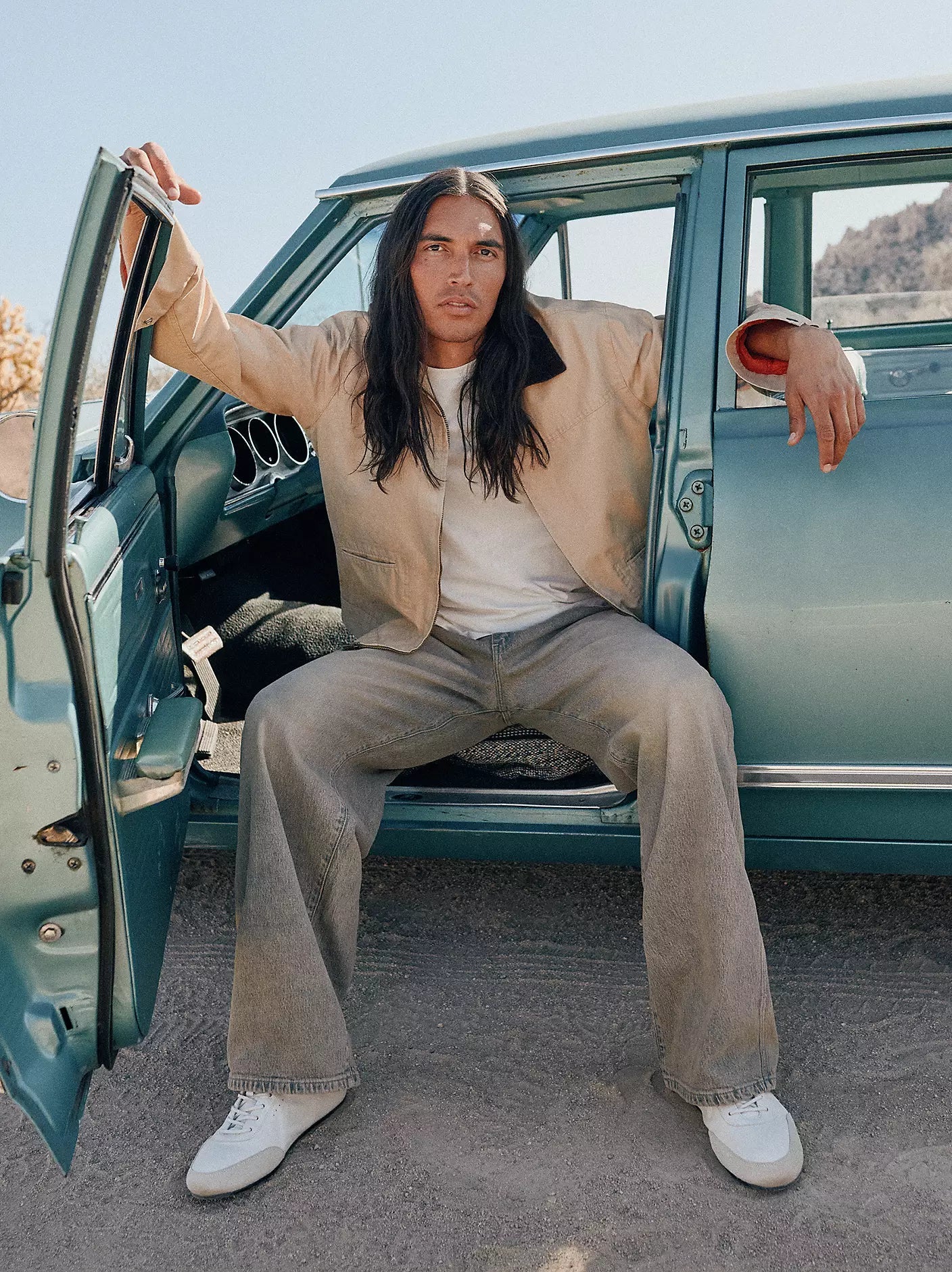 Kurtka Wrangler Relaxed Transitional Golden Wheat