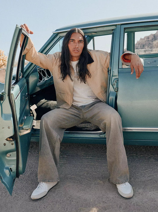 Kurtka Wrangler Relaxed Transitional Golden Wheat