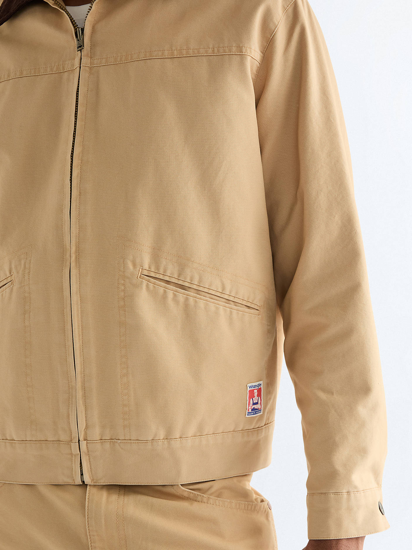 Kurtka Wrangler Relaxed Transitional Golden Wheat