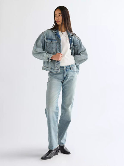 Kurtka WranglerRelaxed Cowgirl Lightweight Hippie Haze