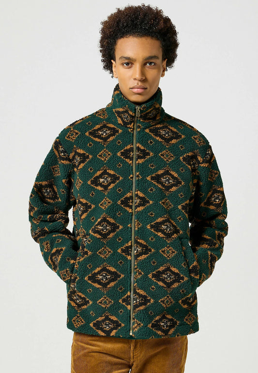 Męska kurtka Wrangler Sherpa Jacket Scarab