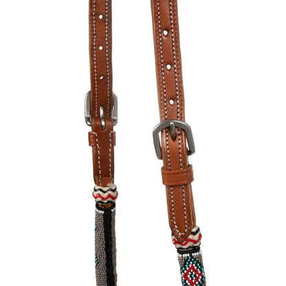 Bosal ogłowie komplet z wodzami Beads