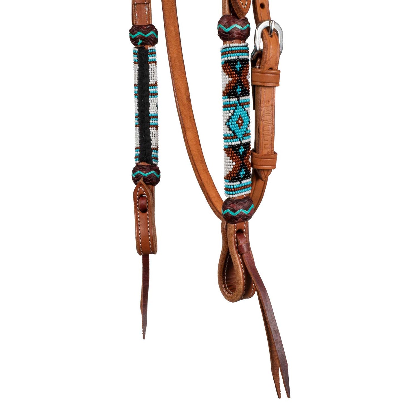 Ogłowie westernowe Navajo Pearls Pool's
