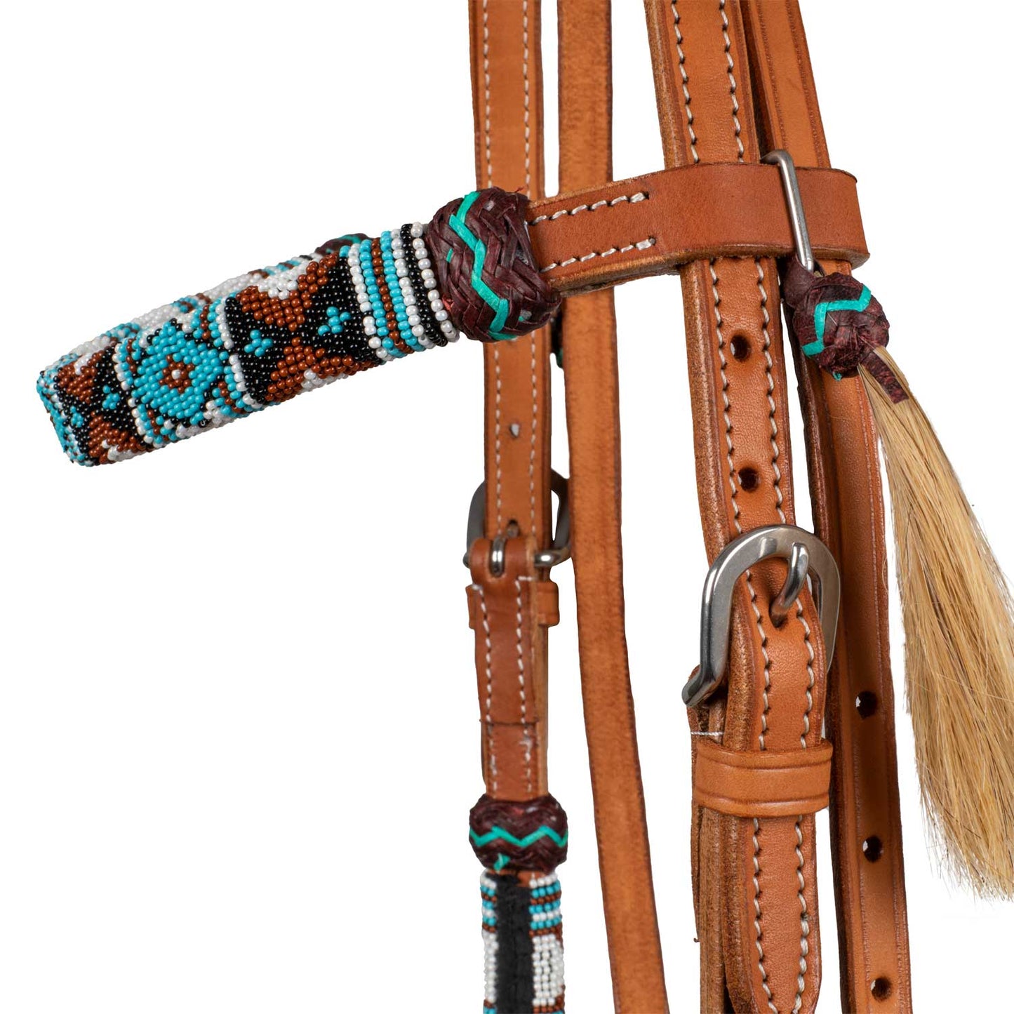 Ogłowie westernowe Navajo Pearls Pool's