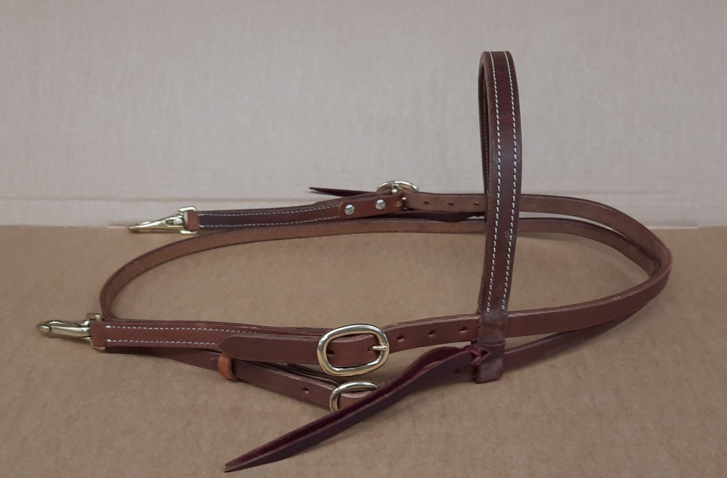 Ogłowie z prostym naczółkiem GVR QR