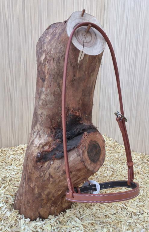 Skórzany nachrapnik 3/4 D. Chesnut