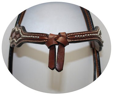 Ogłowie Braided Silver Dot