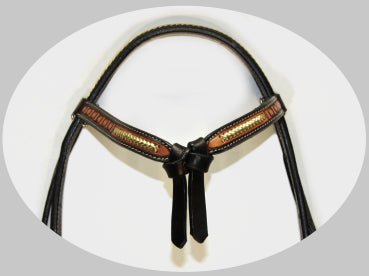 Ogłowie Western Croc Leather