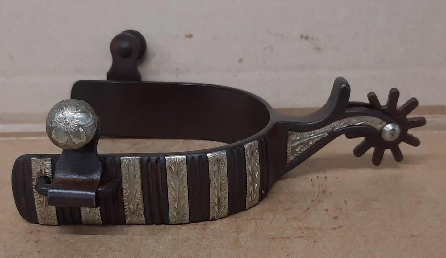 Stalowe ostrogi Brown