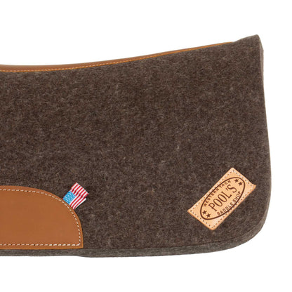 Pad westernowy wool felt Pool's