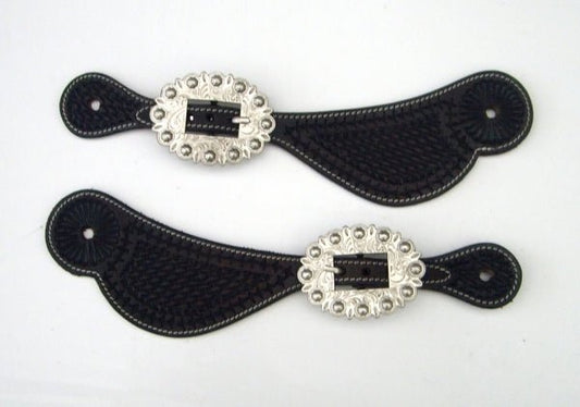 Paski do ostróg Show Dark Brown