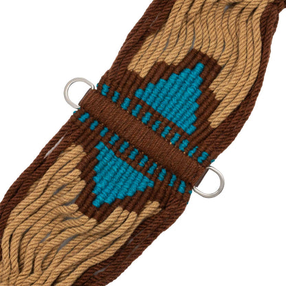 Popręg ze sznurka moherowego Aztec