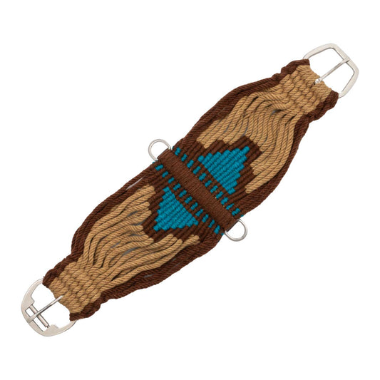 Popręg ze sznurka moherowego Aztec