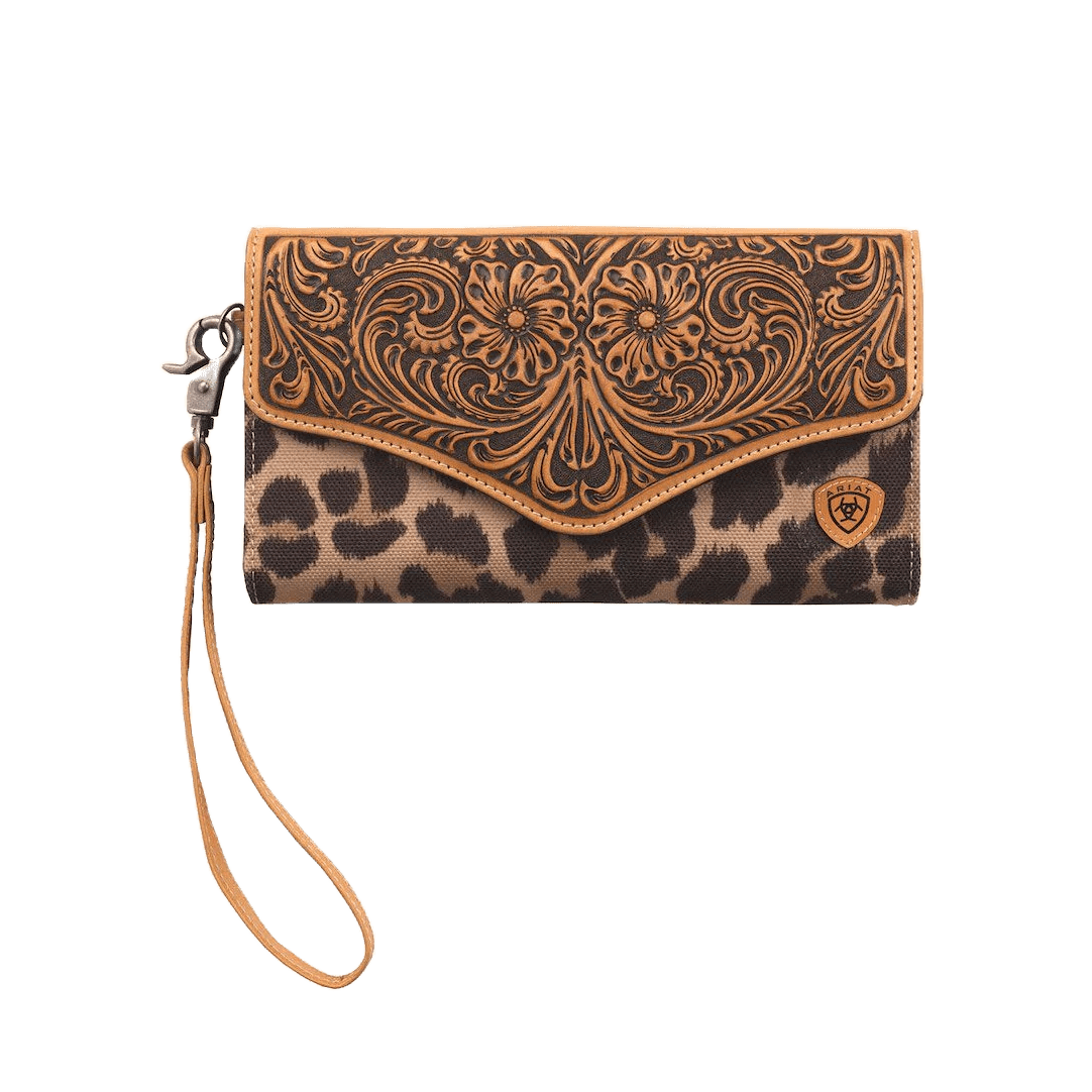 Portfel damski Ariat  Leopard