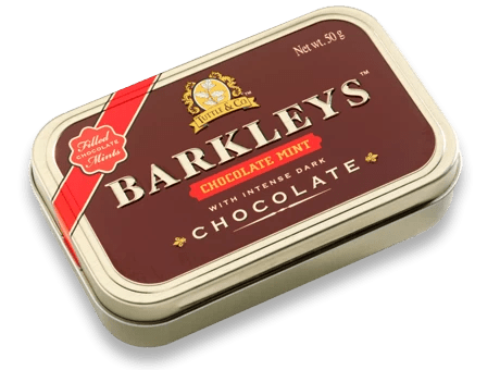 Cukierki BARKLEYS- chocolate mint