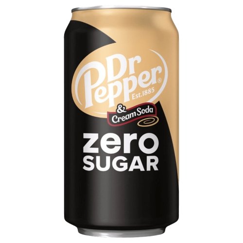 Dr Pepper & Cream Soda Zero Sugar