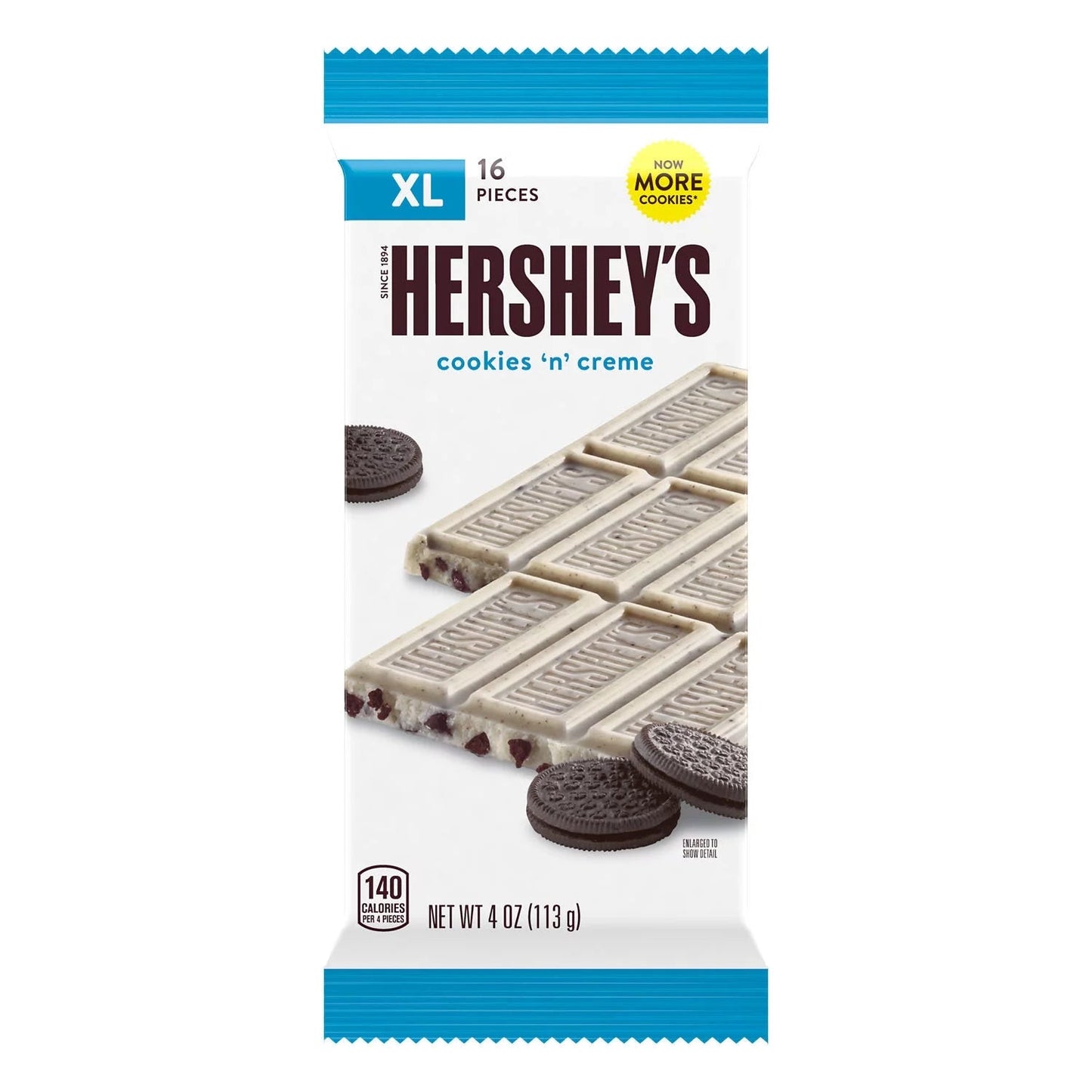 HERSHEY'S milk chocolate bar with almonds