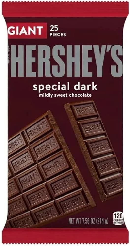 Hershey's GiANT Special Dark Mildly Sweet Chocolate