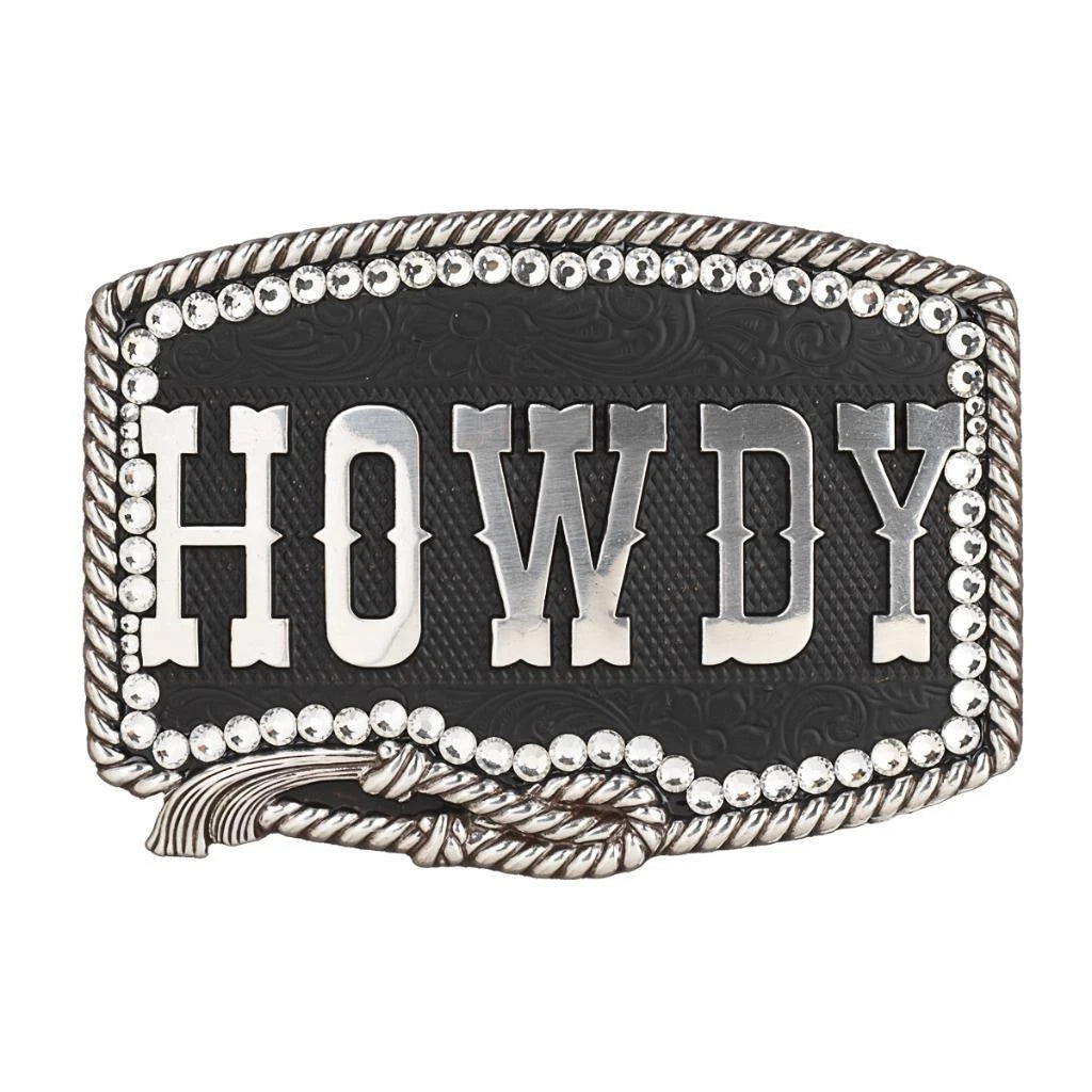 Klamra Blazin Roxx Howdy Silver
