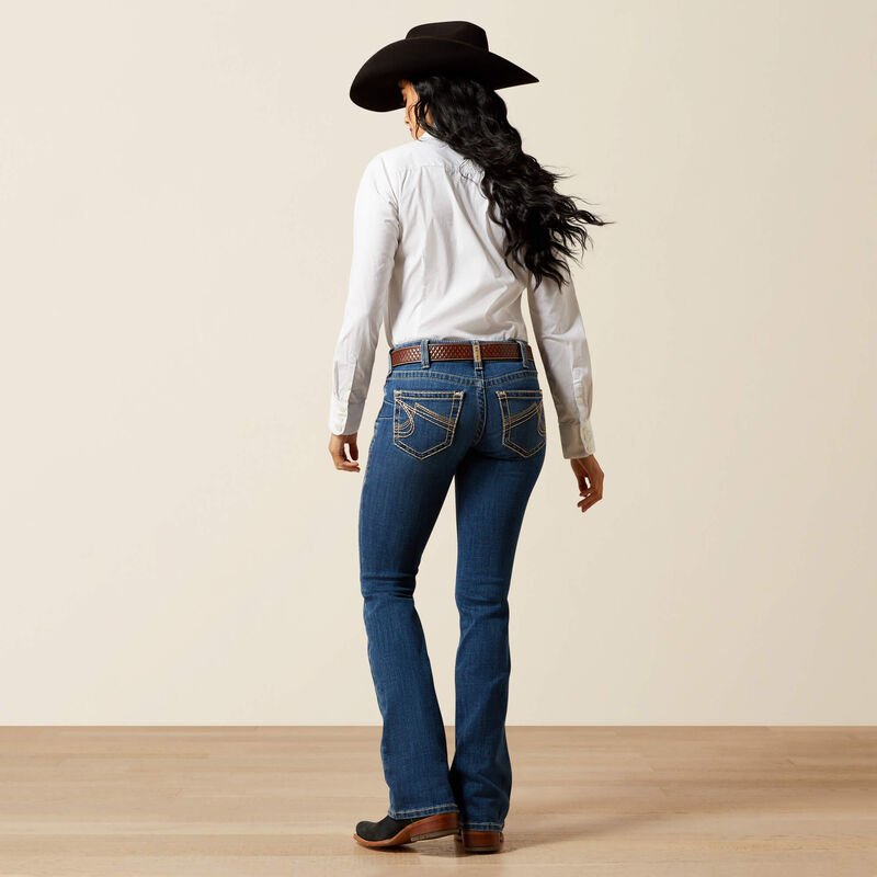 Ariat Mid Rise Joanna Boot Cut MILOS