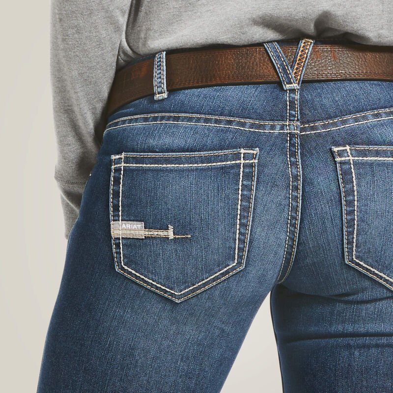 Ariat Rebar DuraStretch Riveter Straight NIGHTRIDE