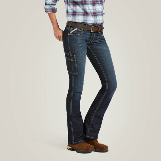 Ariat Rebar Mid Rise DuraStretch Riveter Boot Cut