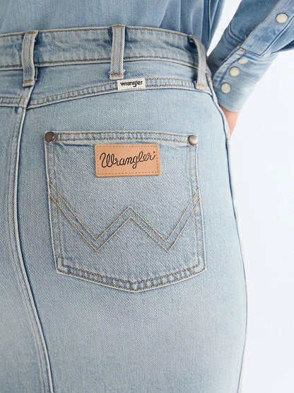 Spódnica Wrangler Slim Pencil Sagebrush