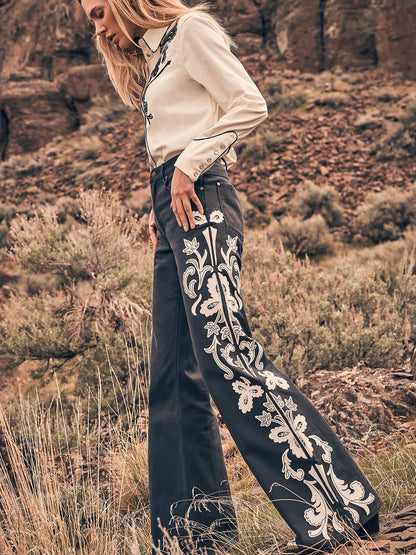 Wrangler 70S Flare Dark Navy