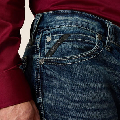 Ariat Jeansy M7 Rocker Stretch Coltrane Stackable Straight Leg