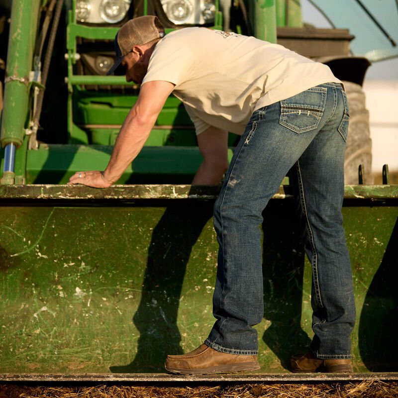 Ariat Jeansy M7 Rocker Stretch Coltrane Stackable Straight Leg