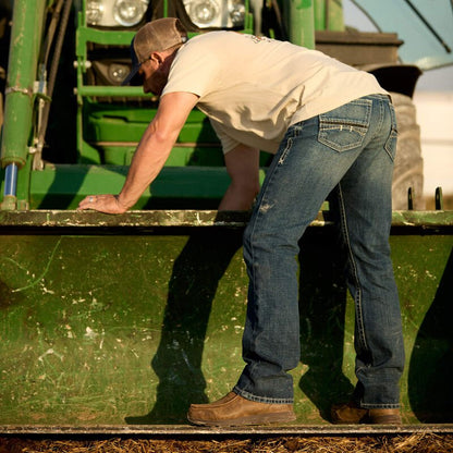 Ariat Jeansy M7 Rocker Stretch Coltrane Stackable Straight Leg