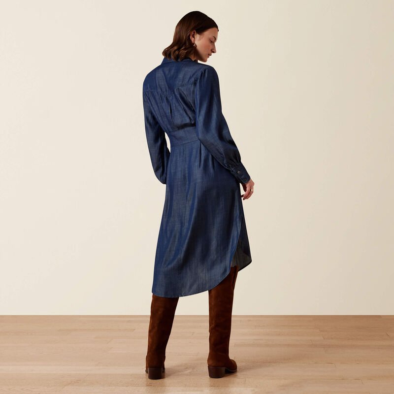 Damska Sukienka Culham Dress Navy