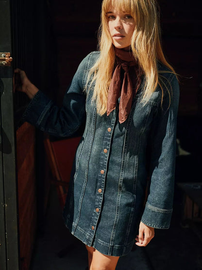 Sukienka Loose Long Sleeve Mod