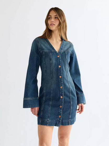 Sukienka Loose Long Sleeve Mod