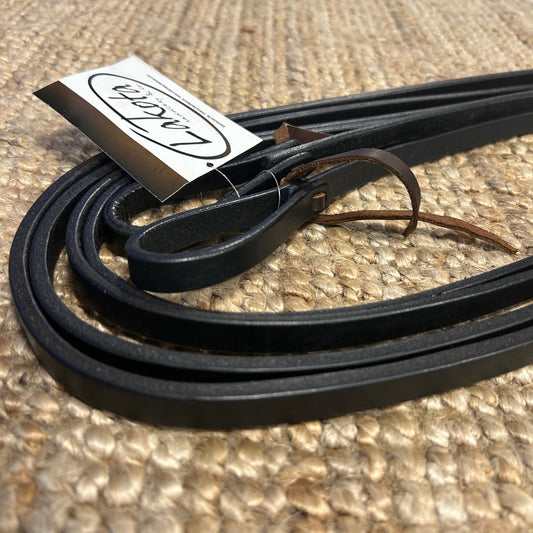 Skórzane wodze 1/2”- czarne