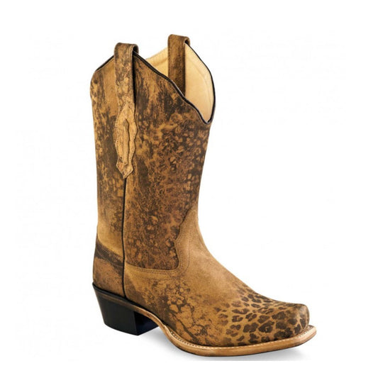 Kowbojki Damskie Old West  Brown 18009E