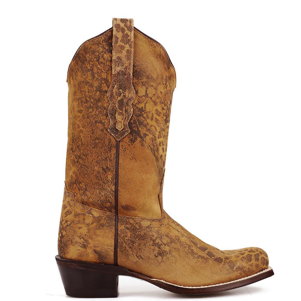 Old West Brown Dámské kovbojské boty 18009E