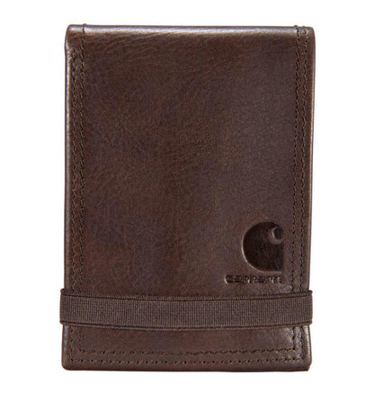 Portfel Carhartt Milled Leather Front Pocket